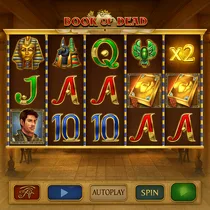 Betalice - Book of Dead slot igra - Egipčanska slot pustolovščina