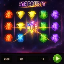 Betalice - Starburst slot igra - Priljubljena slot igra