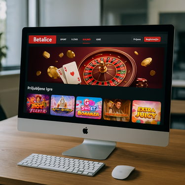 Betalice - Sodoben Dizajn Vmesnika - Desktop Platforma